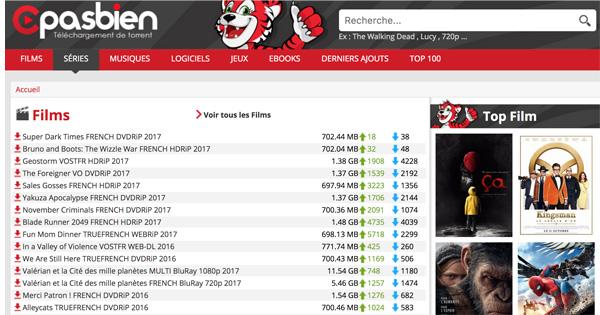 Cpasbien Com Téléchargement Film Gratuite Utorrent Cpasbien 2019 - Site officielle téléchargement de torrent gratuit