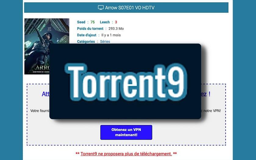 Torrent9 - Nouvelle Adresse Avec Lien de Téléchargement 2020