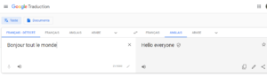 traduction en ligne google traduction