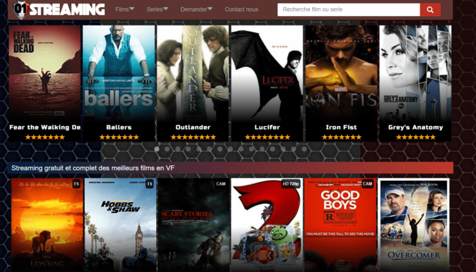 Film Streaming 1vf Com 01streamingvf - Streaming des films et series gratuit en VF - Astuce