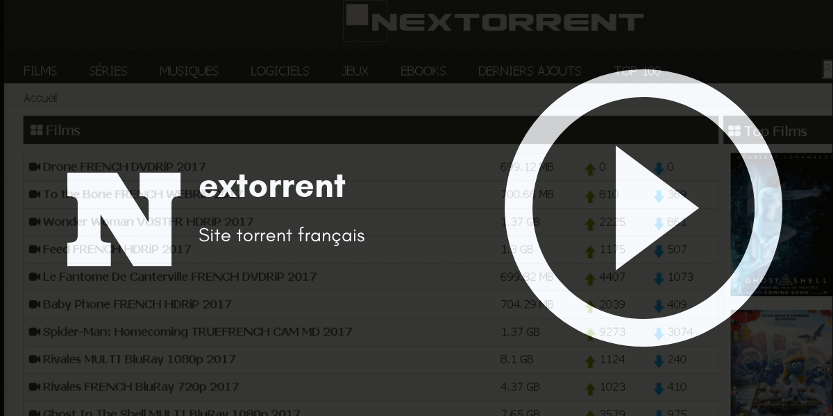 Nextorrent - Téléchargement de torrents français gratuit