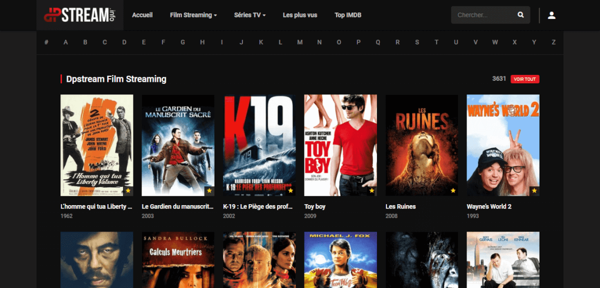 dpstream film streaming et serie streaming HD en VF et VOSTFR gratuit