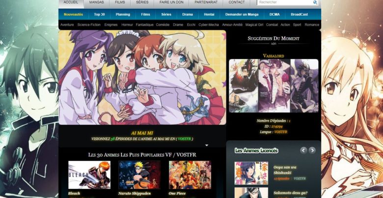 IANIME Meilleur site de streaming  mangas Ianimes VF  et 