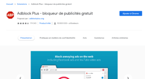 Adblock Plus - bloqueur de publicités gratuit