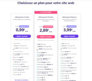 Hostinger meilleur heger wordpress pas cher