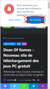 abonnez vous depuis votre téléphone