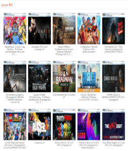 Jeux PC sur NESGM