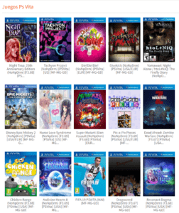 Jeux Ps Vita NESGM