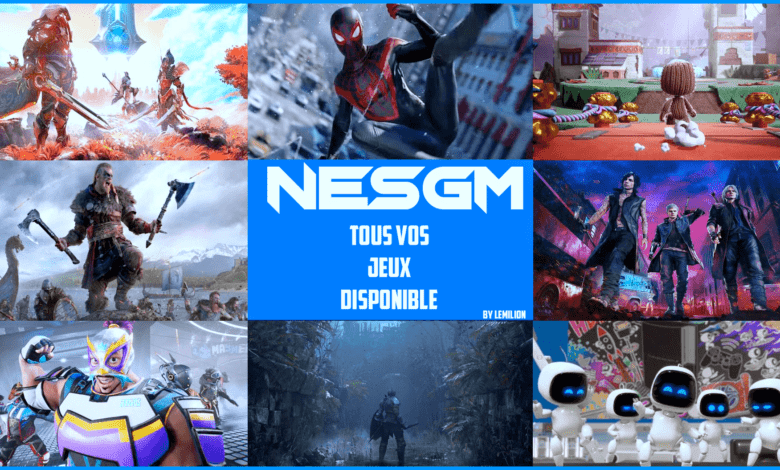 NESGM - Telecharger vos jeux PS4, Nintendo Switch, 3DSN , PC, Ps Vita, PSP