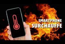 Smartphone qui surchauffe