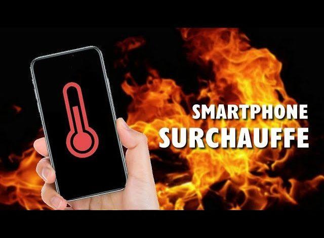 Smartphone qui surchauffe