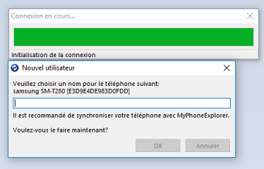 Transférer des SMS d'androïde vers un pc