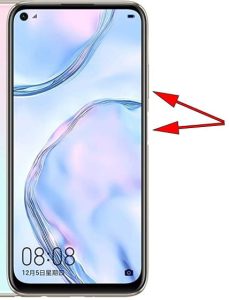 Comment faire un screenshot un smartphone HUAWEI