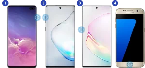 Comment faire une capture d'écran sur un smartphone SAMSUNG ?