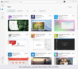 Comment ouvrir un fichier HEIC sur Windows