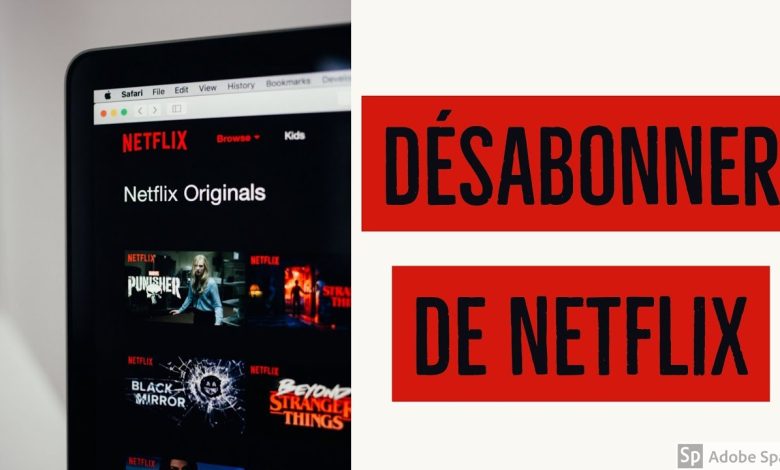 Comment se désabonner de Netflix