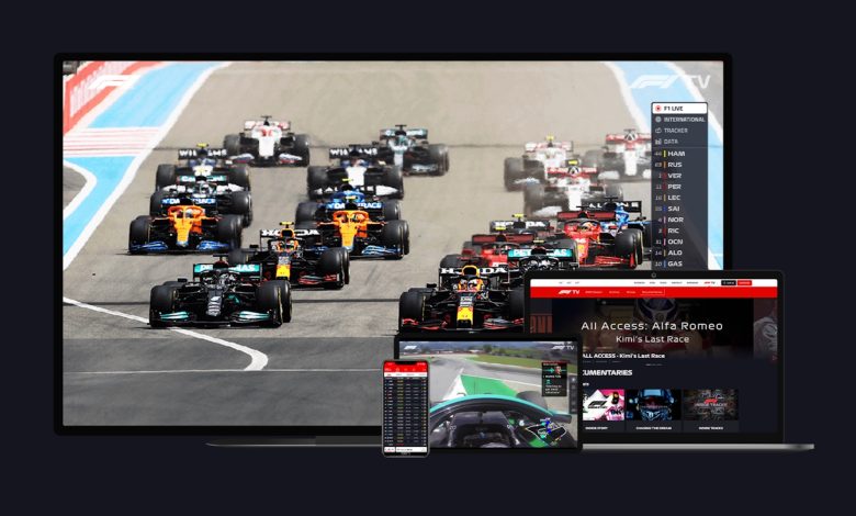 plateforme pour regarder la formule 1