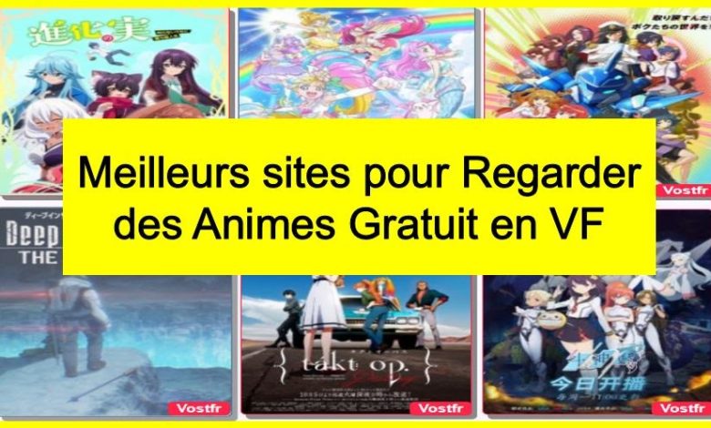 Meilleurs sites gratuits animes