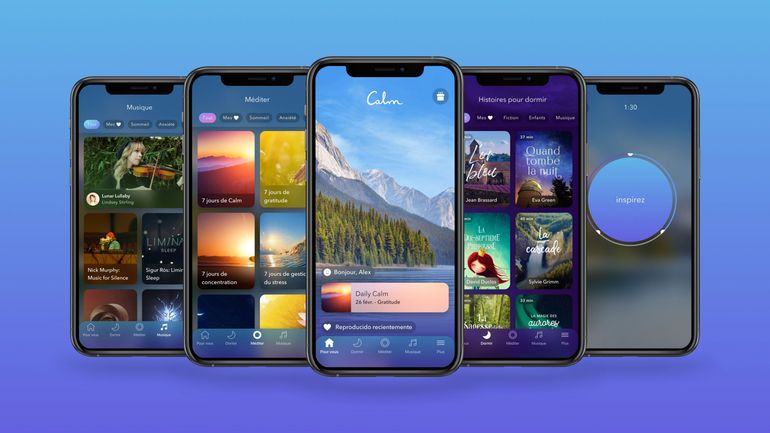 Applications de méditation pour iPhone