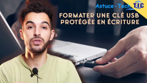 Comment débloquer une clé USB protégée en écriture ?
