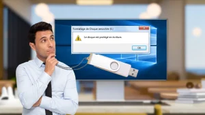 Débloquer une clé USB protégée en écriture
