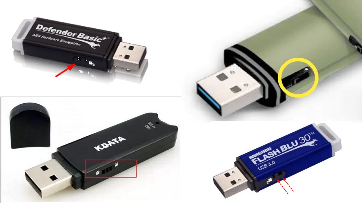 comment débloquer une clé USB protégée en écriture