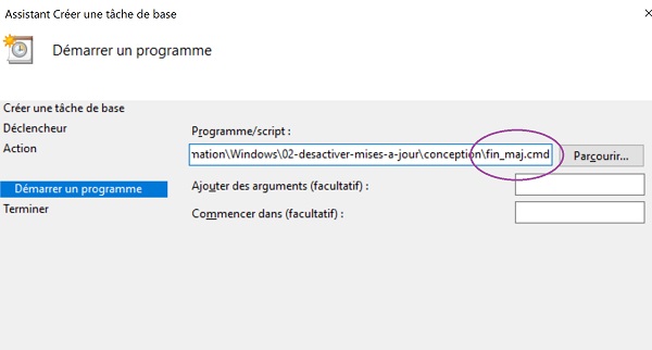 désactiver les mises à jour automatiques sous Windows 10