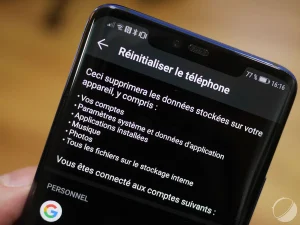 Comment reinitialiser votr smartphone